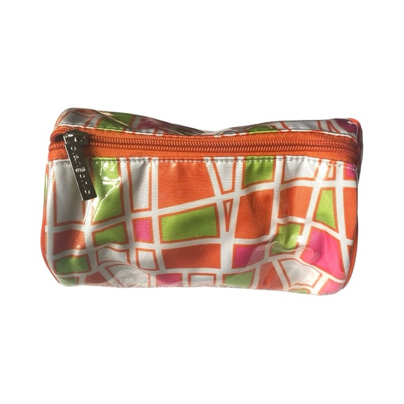 Clarisonic Orange and Pink Skincare Travel Bag - Picture 1 of 3
